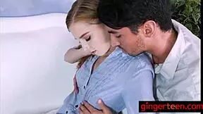 sensual blowjob from hot red head ava parker 😍