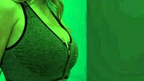 teen babe licks yoga instructor's shaved pussy first time 😍