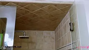 Hot Teen 18+ Blonde Took A Shower