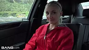 Watch fit teen Jade Amber's POV fuck session outdoors - so flexible! 😘