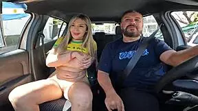 the most beautiful transsexual from argentina gets in the car and causes trouble on the streets of buenos aires - babyjazmin