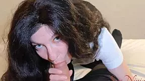 School-Girl Lets Me Fuck Her Quickly