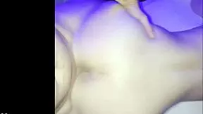 Latina Teen Spreads Wet Pussy Cheeks In Bent Over Doggy