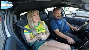 the most beautiful transsexual from argentina gets in the car and causes trouble on the streets of buenos aires - babyjazmin