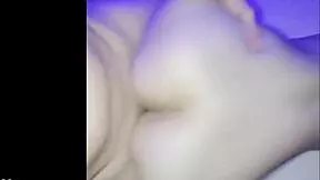 Latina Teen Spreads Wet Pussy Cheeks In Bent Over Doggy