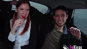 crazy young 18+ girl wants a 12-inch white cock to break her pussy astrid ortiz arrives at fakings for the first time