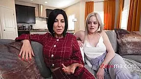 Frustrated step mom needs wild threesome, but not with son.