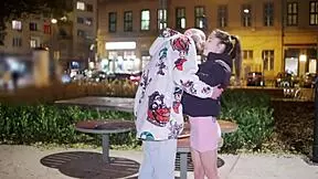 Cum inside me - tiny italian teen begs for breeding creampie