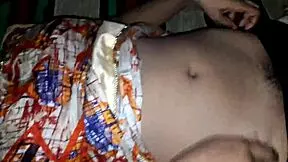 Indian Young Actress Performs In Retro Blue Film Scene