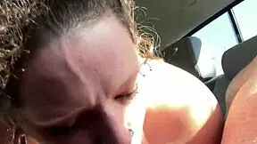 I fucked the busty petite hooker in public and she begged for a facial.