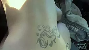 I fucked the busty petite hooker in public and she begged for a facial.