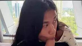 tight asian student in luxury hotel fuck