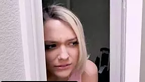 fit and horny teen stepsiblings living room jizz session