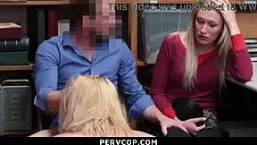 Mother And Stepdaughter Caught Shoplifting Get Punished!