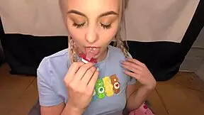 Aria Banks แสดงทักษะดูดควยและรับน้ำเงี่ยน 😋