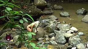 I fucked a stranger in the waterfall, and everyone caught us.