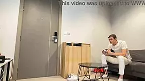 Asian Thai sexwife in crazy cuckold double penetration gangbang orgy threesome?