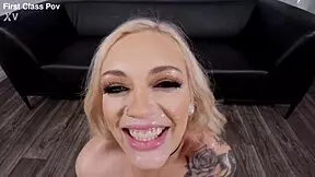 Petite blonde alex grey fucked hard in pov with monster cock