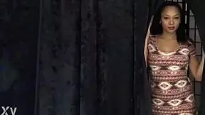 Smothering beauty introduction with natural tits babe