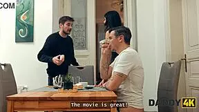 Small-Titted Brunette Cheats On Boyfriend With Uncle