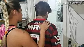 Sweaty soccer boy and my strong pussy.