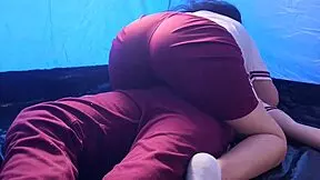 Students Enjoy Tent Fun On Field Trip