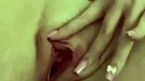 sexy teen 18+ sweetamacandy shows juicy tight pussy in homemade retro update!