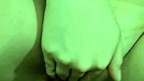 My best friend masturbates in front of me, then begs for my d-dick without condom, she loves it desperate