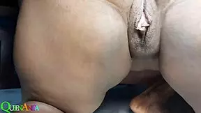 What a surprise for my husband's best friend. He gets rough fucking with my big ass bbw pussy.