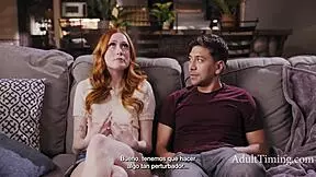 step siblings fuck to piss off bad step mother - serene siren and scarlet skies with max fills