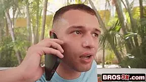 Fit athletic milf catches stepson jerking off and rides him hard in doggystyle