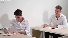 Back To School Chapter 3 Headmaster Mr Perry Initiates Dp Free For All Gangbang In His Office Gp3088!