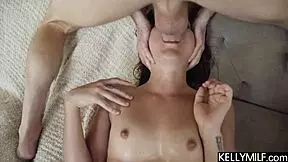 Skinny Teen 18+ Jessa Blue Screams in Shaking Orgasms with Big Dick!