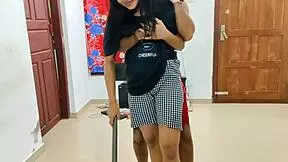 Akshay Fucks Two Friends In Threesome At College Party With Doggy And Creampie