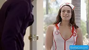 intense seduction by slutty nurse sophia burns