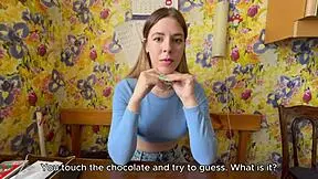 tall blonde says, 'his dick looks like a snickers, but i want candy'