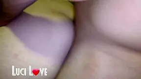 Lucixxxx gets ANAL DESTRUCTION with creampie in outdoor homemade scene.