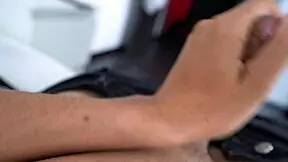 Red-haired beautys mind-blowing blowjob positions at home