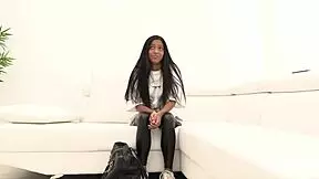 Torbe catches skinny teen Kali and seduces her for hard fuck