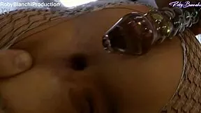 Two Big Cocks Satisfy Russian Slut Amanda with Deepthroat and Ass Licking. Young 18+ Whore Craves Dildo and Cumshot in Puffy Pussy Play.