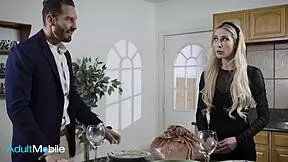 Petite Freya Parker Sucks Quinton James Thick Cock