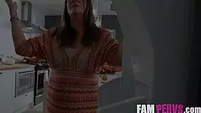 violet gems says, 'pervy step papa, give thanks for that cock in the kitchen'