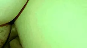 Dominican bbw sucks cock in doggystyle blowjob