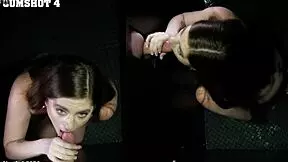 Alexis Sucks Monster Cock Cumshot