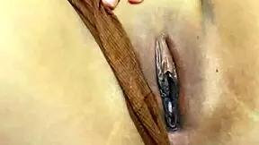 stepdaughter masturbating in shorts, creampie fantasy with monster cock