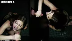 Alexis Sucks Monster Cock Cumshot