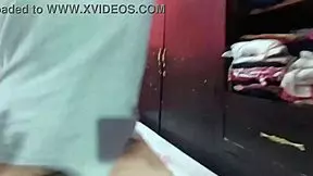 Her mom calls but petite latina keeps riding taboo pov