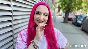 Putalocura - Pillada A Tetona Friki Victoria Arias Para Un Concurso Muy Caliente