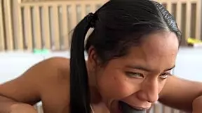 Amateur Couple Plays With Toy While Parents Away