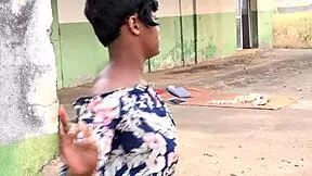 Big-Dicked Boy Fucks Short Classmate At Window